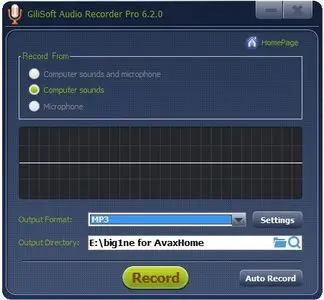 GiliSoft Audio Recorder Pro 6.2.0 DC 19.06.2014