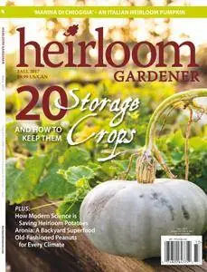 Heirloom Gardener - September 2017