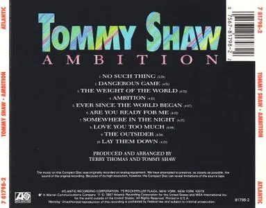 Tommy Shaw - Ambition (1987)