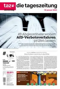 taz die tageszeitung  - 18 Januar 2024