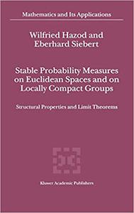 Stable Probability Measures on Euclidean Spaces and on Locally Compact Groups (Repost)
