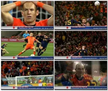 World Cup 2010 Highlights (Round of 16 to Final)