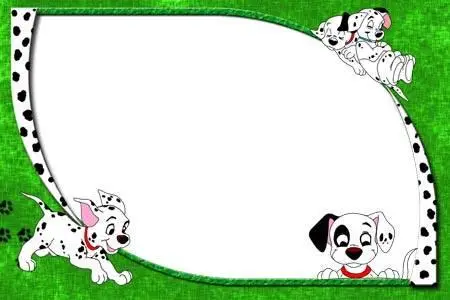 Puppies Frame for Photoshop