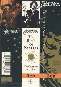 Santana - The Birth Of Santana: The Complete Early Years (2003) {3CD Set, Purple Pyramid CLP1278-2 rec 1968-1969}