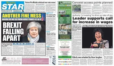 Shropshire Star Shrewsbury Edition – January 16, 2019