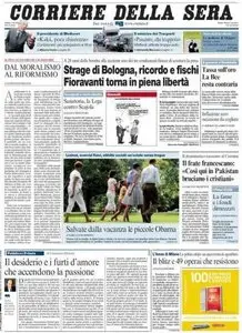 Il Corriere della Sera (03-08-2009)
