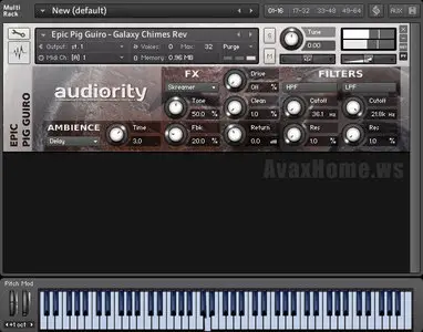 Audiority Epic Pig Guiro KONTAKT