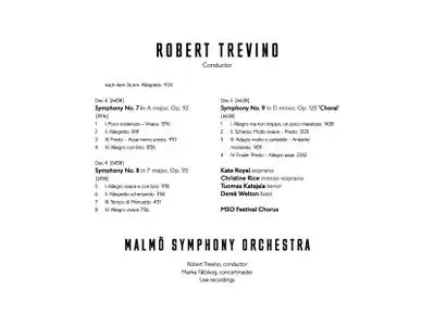 Beethoven - The 9 Symphonies - Malmö Symphony Orchestra & Robert Trevino (2020) {Ondine ODE1348-5Q}