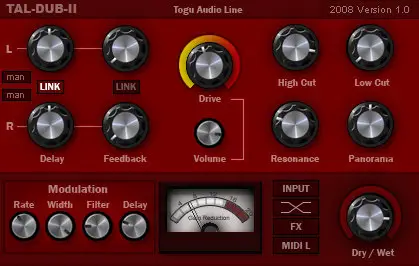 TAL-DUB-II v1.2 VST/AU (PC - MAC)