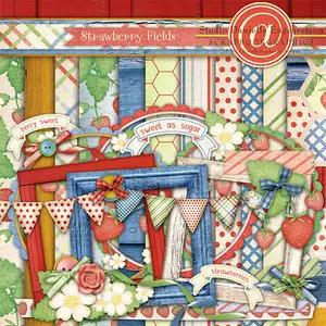Scrap Kit: Strawberry Fields
