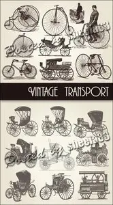 Retro Transport Vector