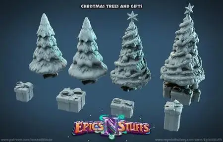 Christmas Terrain Gifts n Trees