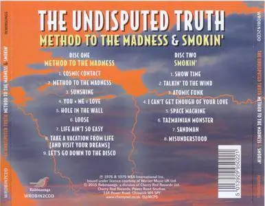 The Undisputed Truth - Method To The Madness (1976) & Smokin' (1979) [2CD] [2015, Remastered Reissue]