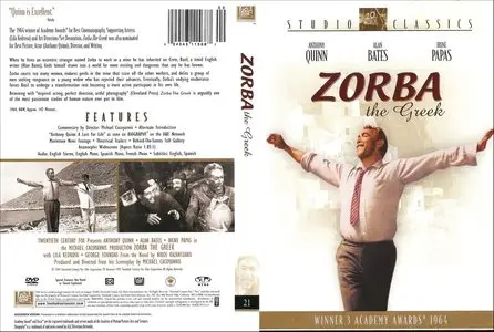 Alexis Zorbas / Zorba the Greek (1964) DVD9