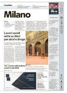 la Repubblica Milano - 22 Novembre 2017