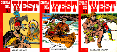 Storia del West - Volumi 1-3