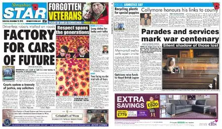 Shropshire Star Shrewsbury Edition – November 10, 2018