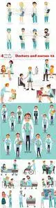 Vectors - Doctors and nurses 12