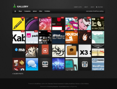 Gallery a Thematic Child Theme