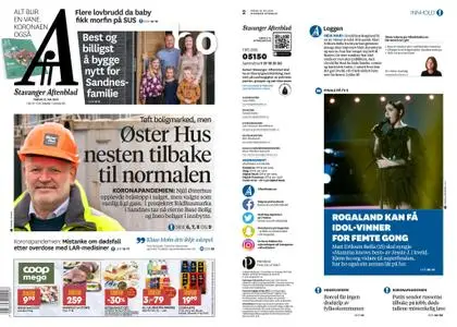 Stavanger Aftenblad – 15. mai 2020