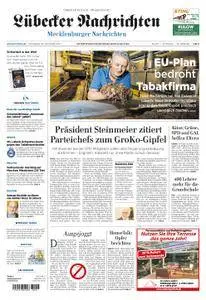 Lübecker Nachrichten Mecklenburg - 25. November 2017