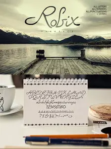 CreativeMarket - Robix Typeface +Extras