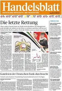 Handelsblatt vom Dienstag, 25. März 2014