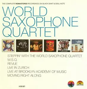 World Saxophone Quartet - The Complete Remastered Recordings on Black Saint and Soul Note (2012) {6CD Set CAM Jazz BXS 1015}