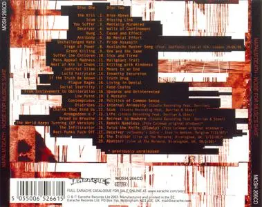 Napalm Death - Noise For Music's Sake (2003)