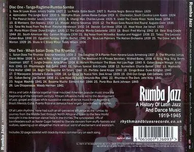 V.A. - Rumba Jazz: A History Of Latin Jazz And Dance Music 1919-1945 (2010) 2CD