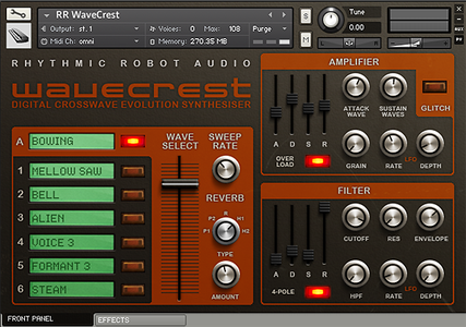 Rhythmic Robot WaveCrest KONTAKT