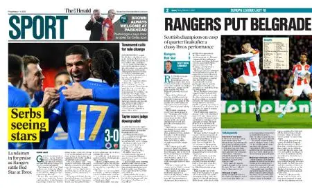 The Herald Sport (Scotland) – March 11, 2022