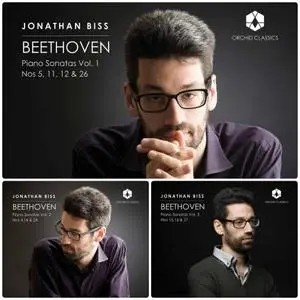 Jonathan Biss - The Complete Beethoven Piano Sonatas, Vol. 1-3 (2020)