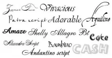 200 Selected Designer Fonts