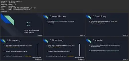 Der Komplette C Kurs - Programmieren Lernen Von Anfang An