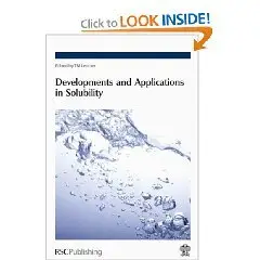 Development and Applications in Solubility