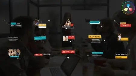 Callout Lower Thirds for DaVinci Resolve 51406752