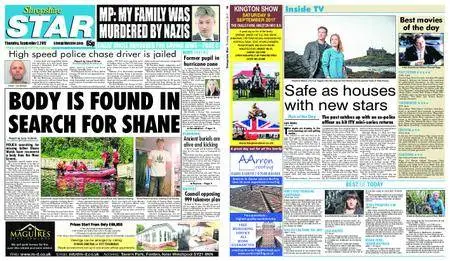 Shropshire Star Shrewsbury Edition – September 07, 2017