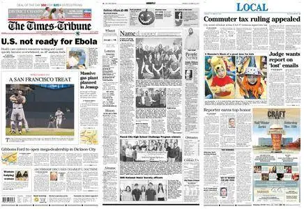 The Times-Tribune – October 30, 2014