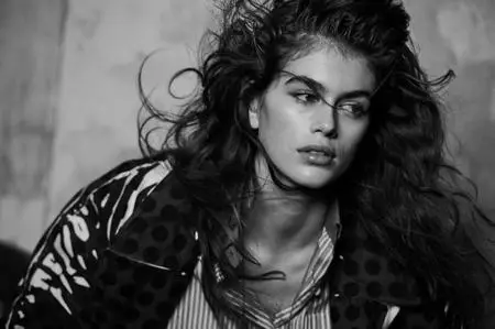 Kaia Gerber by Peter Lindbergh for Interview Magazine March 2018