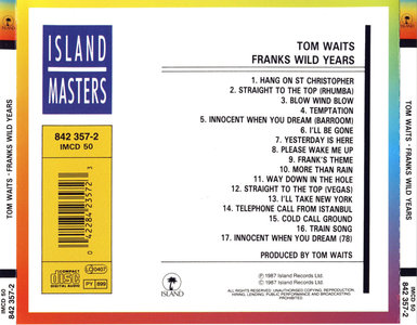 Tom Waits – Franks Wild Years (1987)