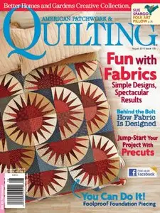 American Patchwork & Quilting - August 2010