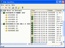 EffeTech ICQ Sniffer v1.2