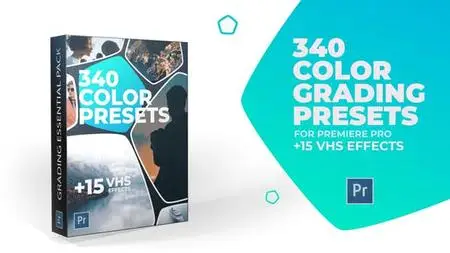 340 Cinematic Color Presets + 15 VHS Video Effects (VideoHive) 24589977