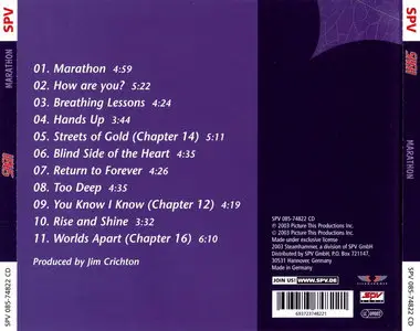 Saga - Marathon (2003) [SPV 085-74822 CD]
