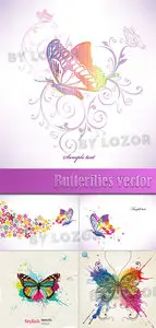 Butterflies vector