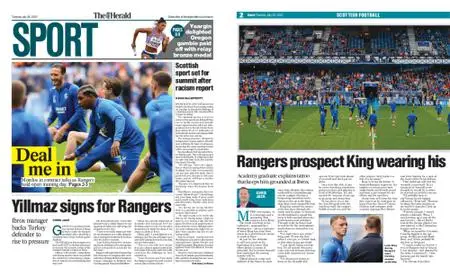 The Herald Sport (Scotland) – July 26, 2022