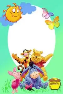 Pooh Frame for Photoshop
