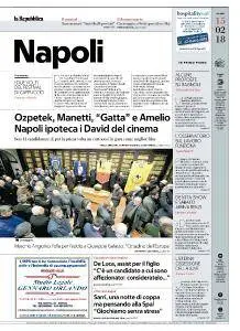 la Repubblica Napoli - 15 Febbraio 2018