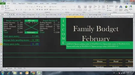 Udemy - Excel Planners & Budget for Family or Businesses (2015)